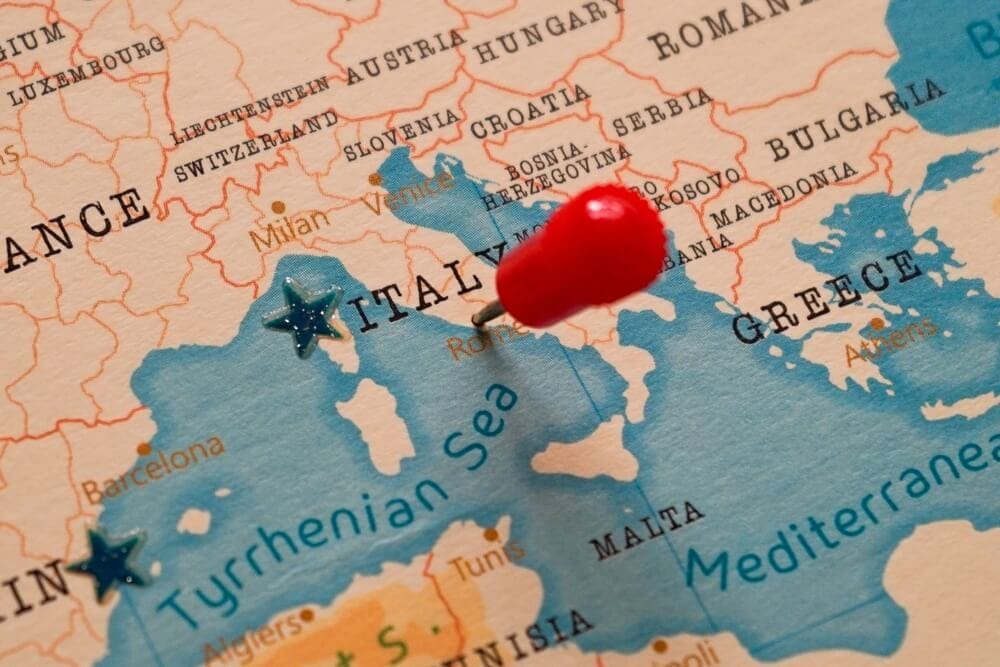 Italia map